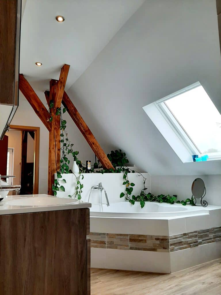 Monteurzimmer Hagen im Bremischen Smaragd Badezimmer